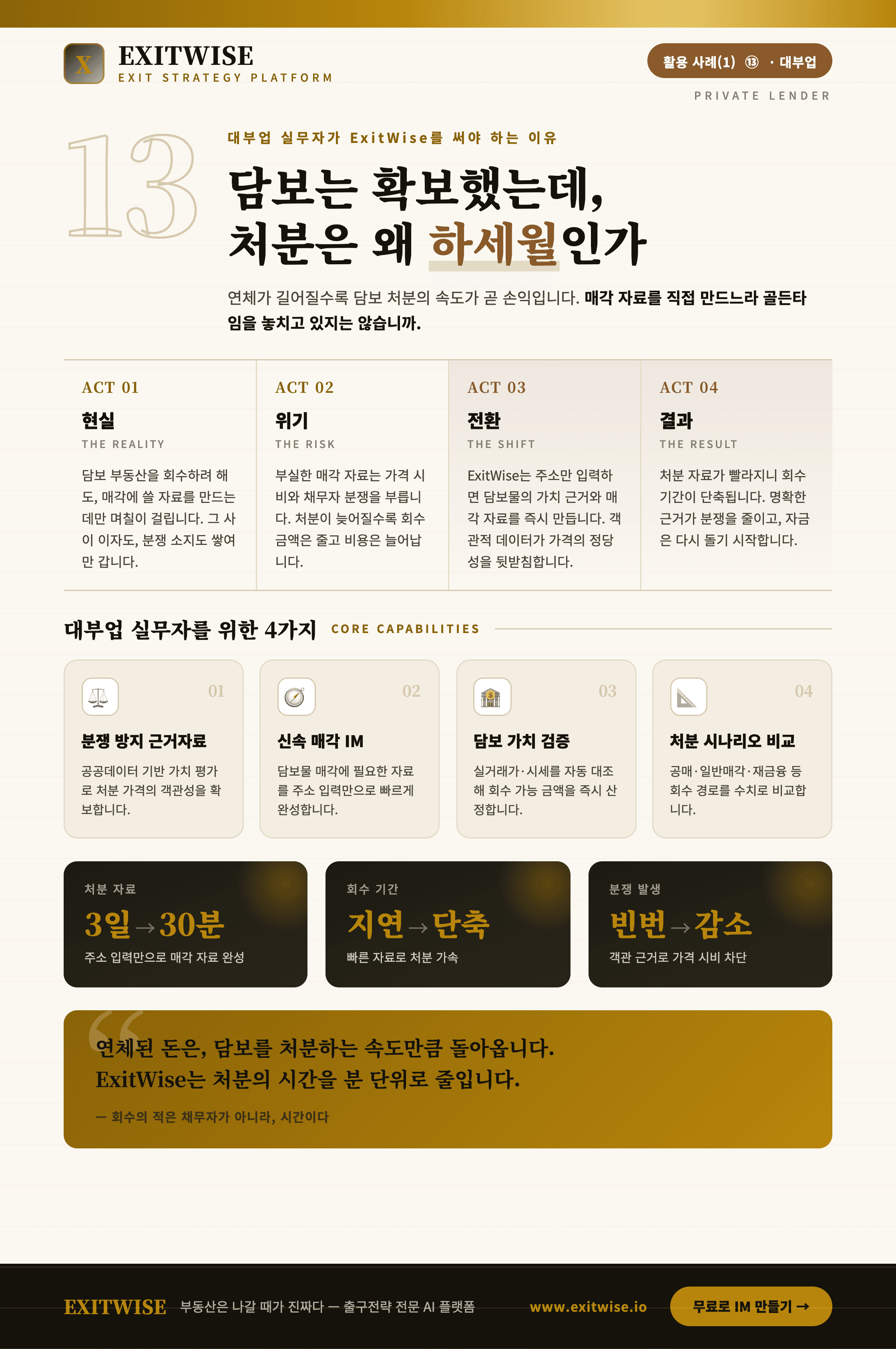 대부업자 브로셔 표지